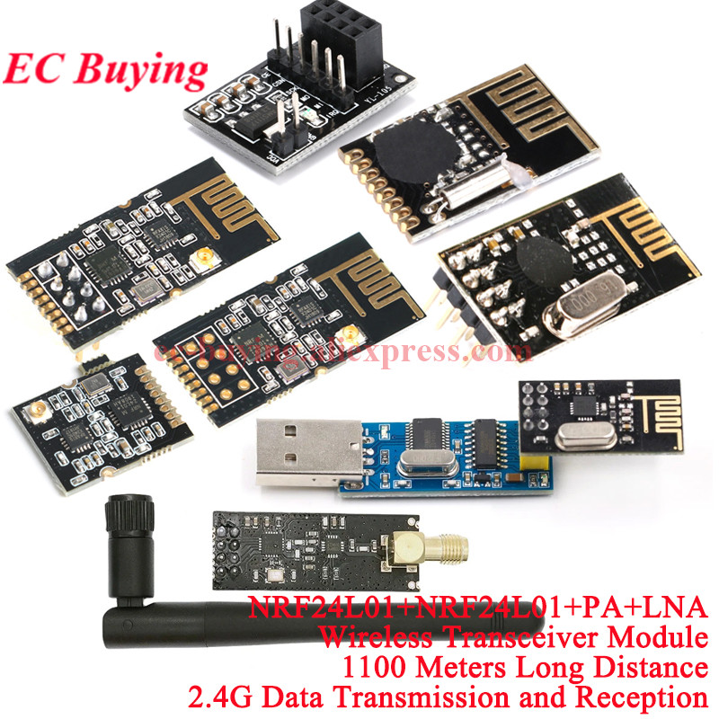 Nrf24L01 - NRF24L01+PA+LNA Wireless Data Transmission Module 2.4GHz