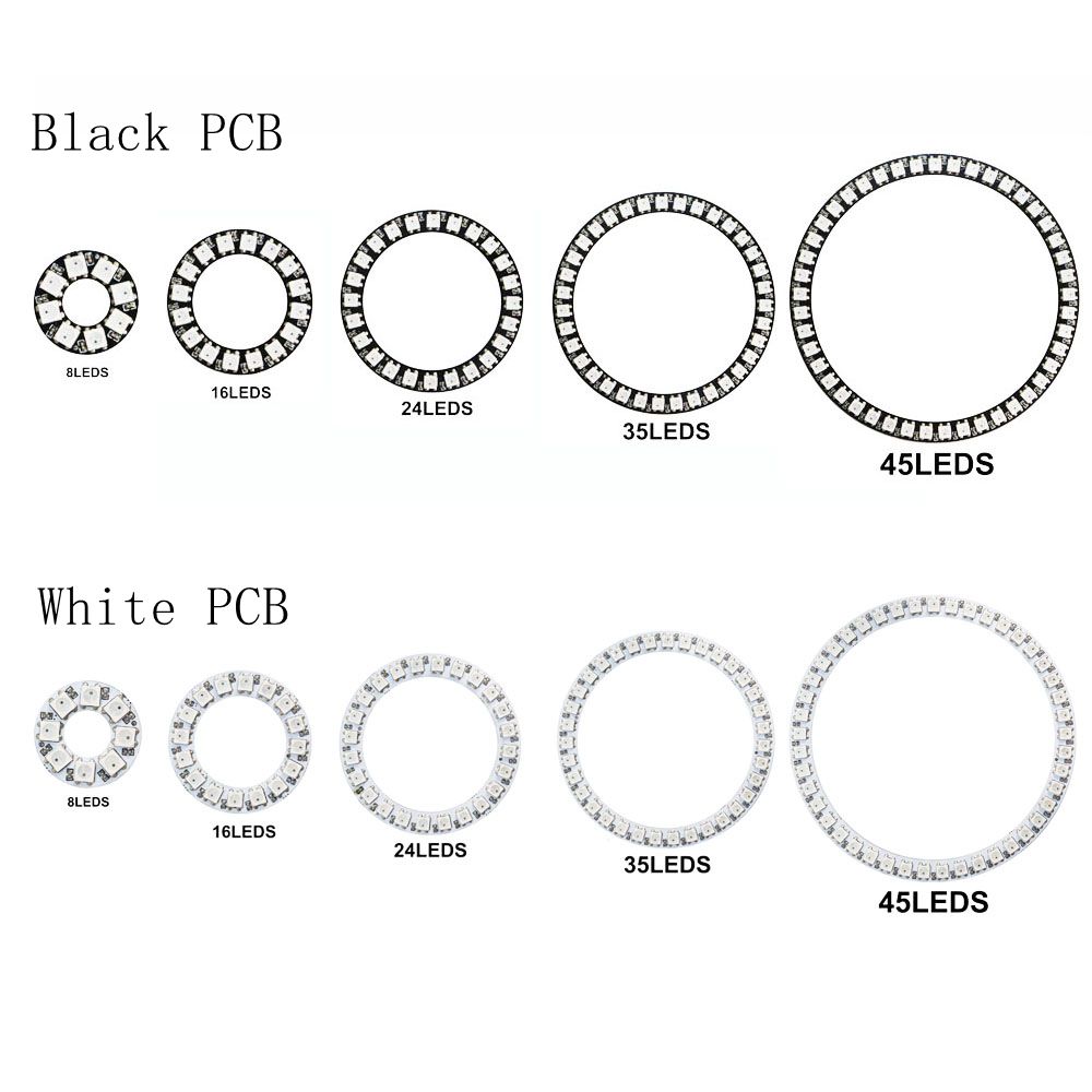 WS2812b Led Ring Addressable 8 - Ws2812B Strip 5V 评论和价格