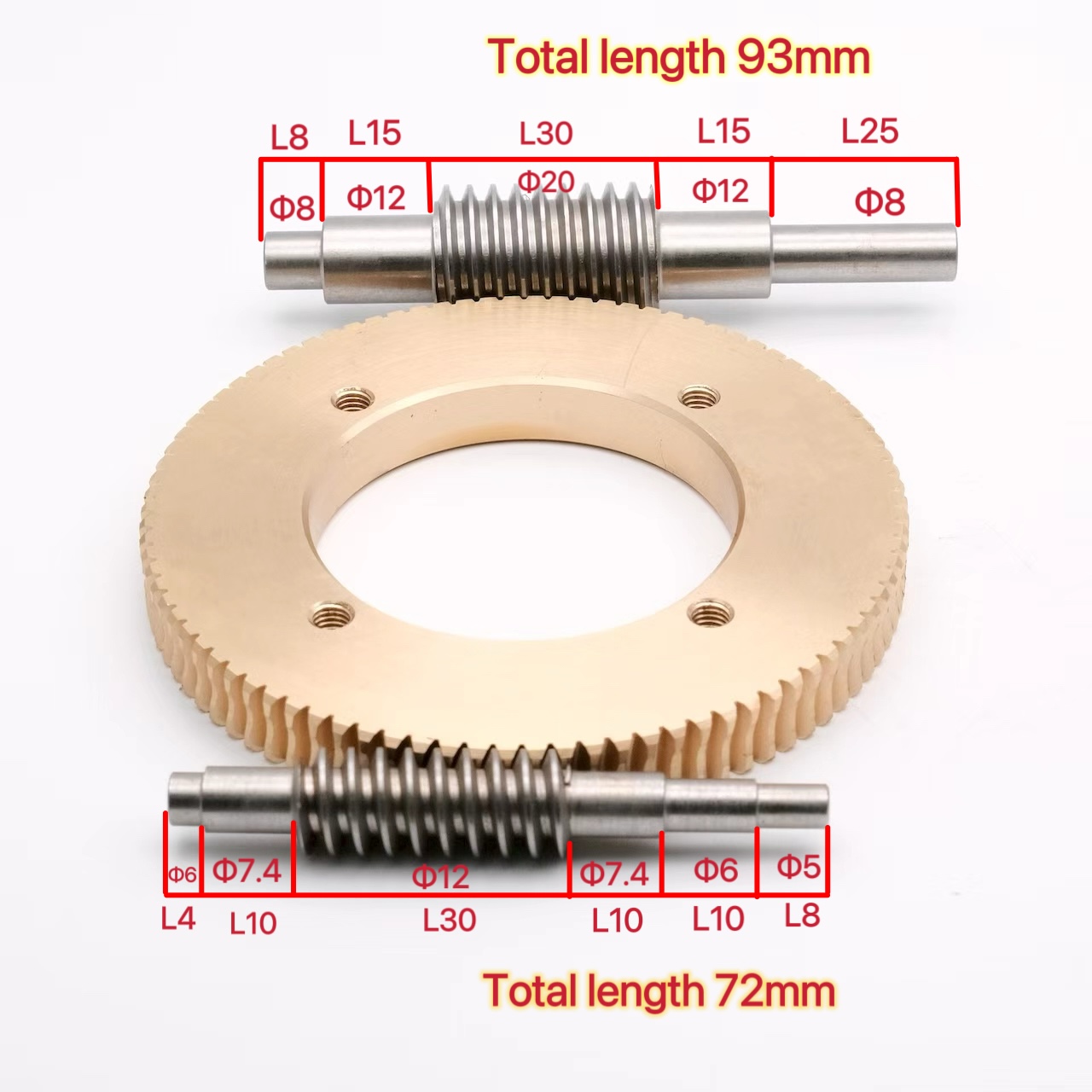 M1 90 Teeth Tin Bronze Worm Ge - Relay Module 1 Channel 评论和价格