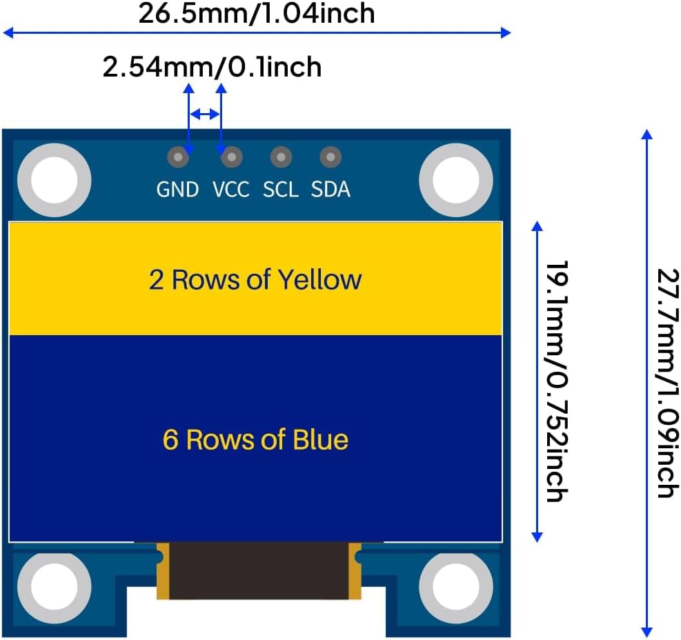 3PCS 0.96 Inch OLED Display Sc - Oled Display 0.96 评论和价格