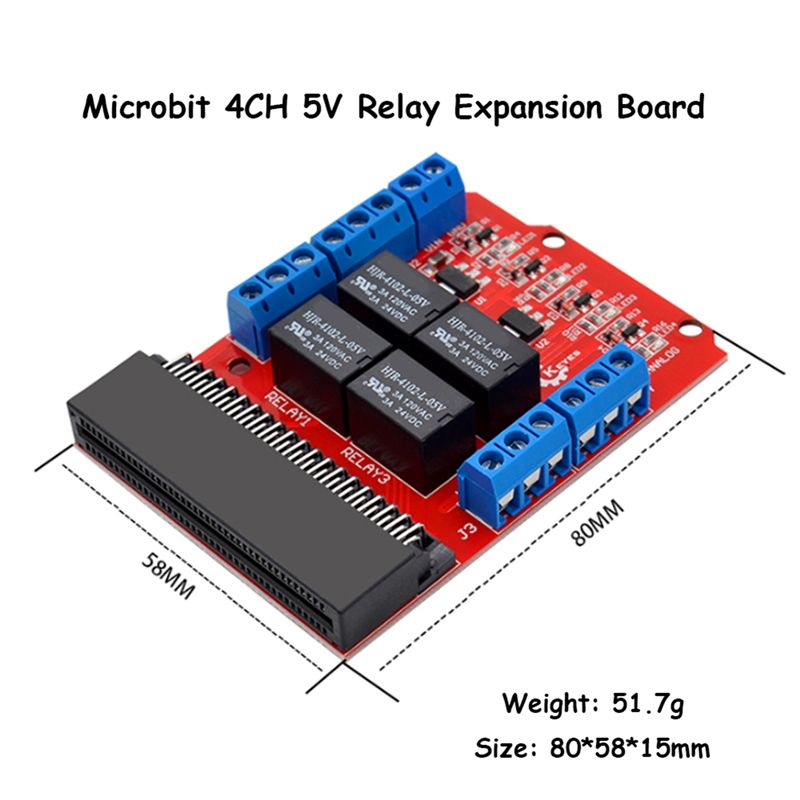 A64I Microbit 4 Channel Relay  - Relay Module 4 Channel 评论和价格