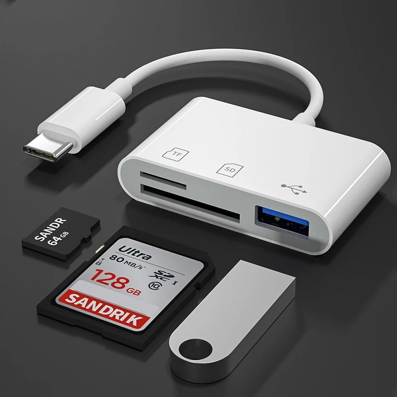 3 In 1 Type-c To USB C A OTG A - Sd Card Module 评论和价格