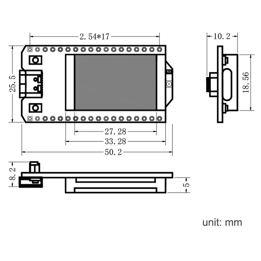 2Sets ESP32 LoRa V3 Developmen - Oled Display 0.96 评论和价格