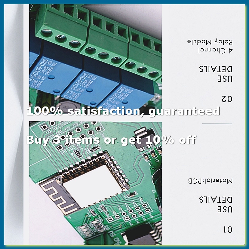 ESP8266 Wireless WIFI 4 Channe - Relay Module 4 Channel 评论和价格
