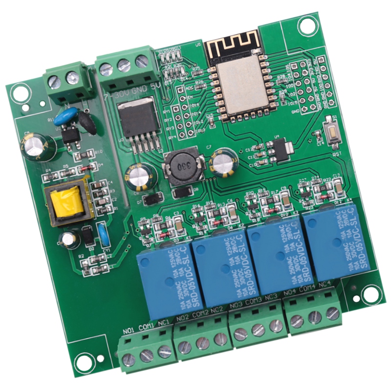 ESP8266 Wireless WIFI 4 Channe - Relay Module 4 Channel 评论和价格