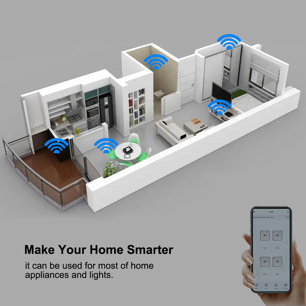 Smart Switch 4CH Relay Module  - Relay Module 4 Channel 评论和价格