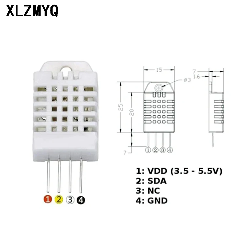 5pcs DHT22 Digital Temperature - Dht22 评论和价格