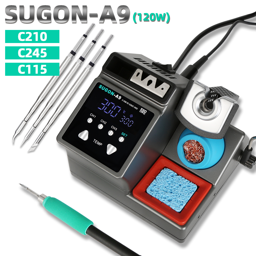 SUGON-A9 Soldering Station Com - Soldering Iron Temperature Probe 评论和价格