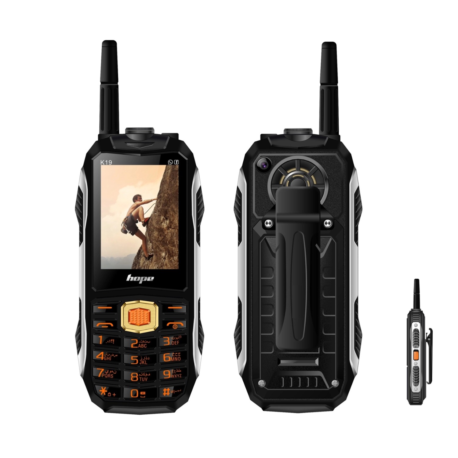 Rugged Feature Phone 4 SIM Lar - Tft Display 2.4 评论和价格